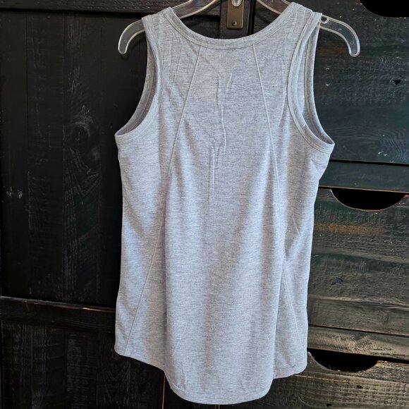 Paskho Heather Gray Women's Sleeveless Tank Top - BRAND NEW! BOTH XS AND S AVAIL - Picture 2 of 3